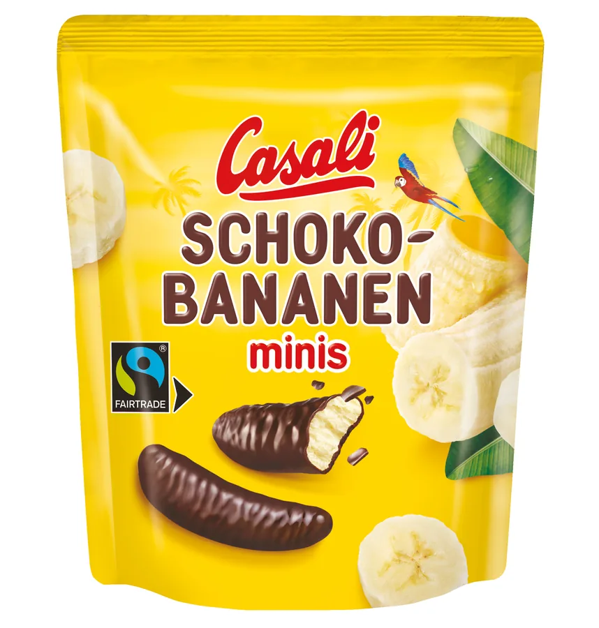 Casali Schoko-Bananen Classic Verpackung