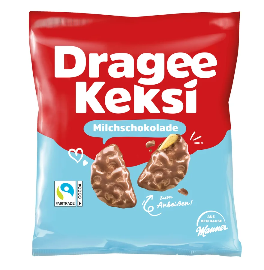 Napoli Dragee Keksi Milchschokolade Verpackung